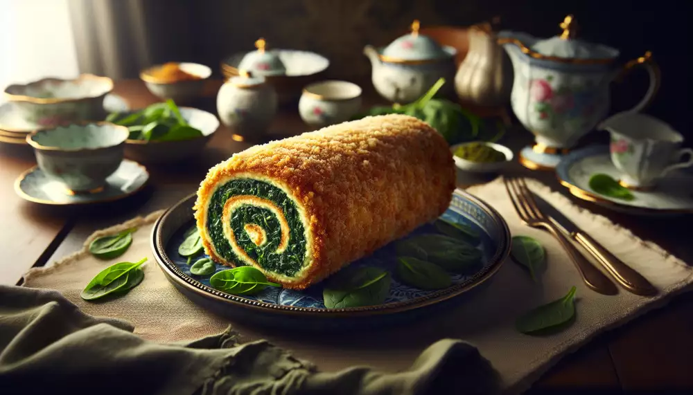 Špenátová Roláda