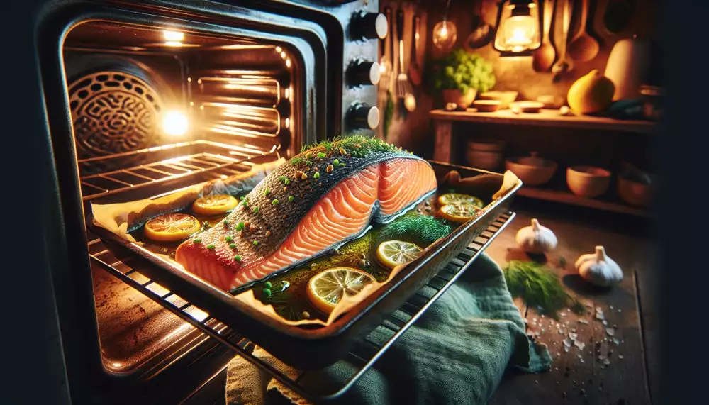 Pečený Losos V Troubě